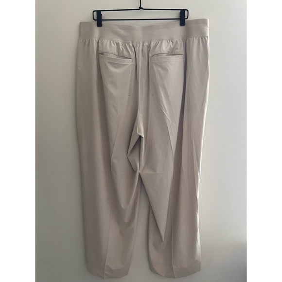 Athleta Brooklyn Heights High Rise Trouser Pants Womens Plus Size 18 Wide Leg - Picture 7 of 16